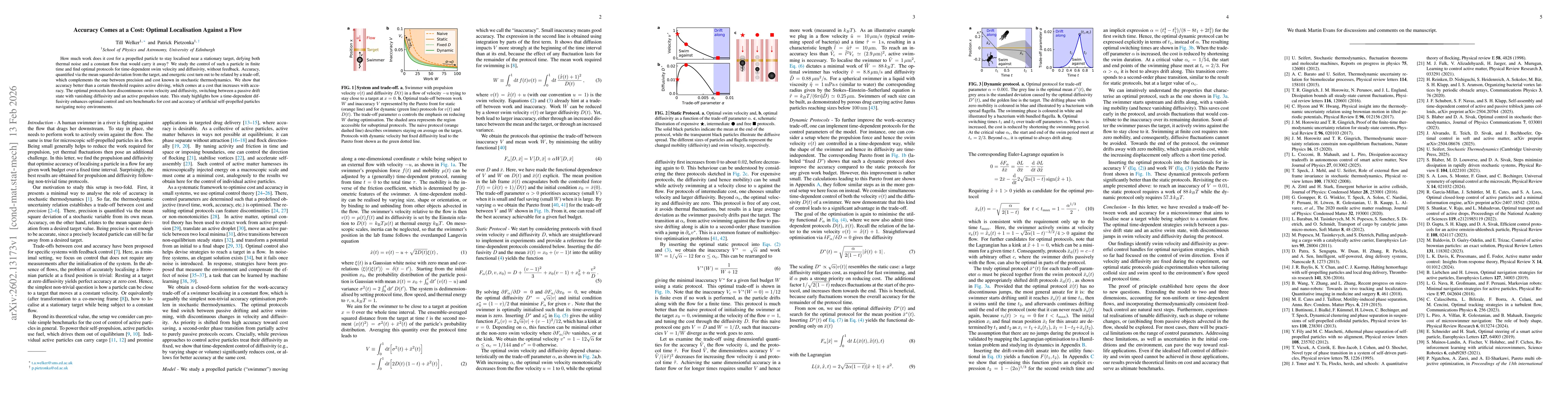 Thumbnail for Accuracy Comes at a Cost: Optimal Localisation Against a Flow