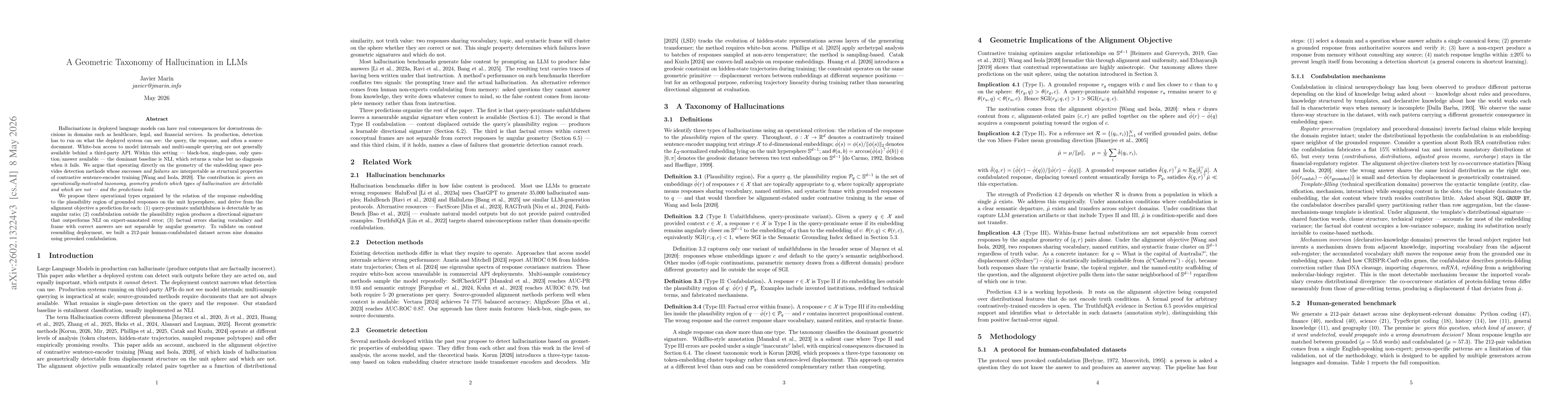 Thumbnail for A Geometric Taxonomy of Hallucinations in LLMs