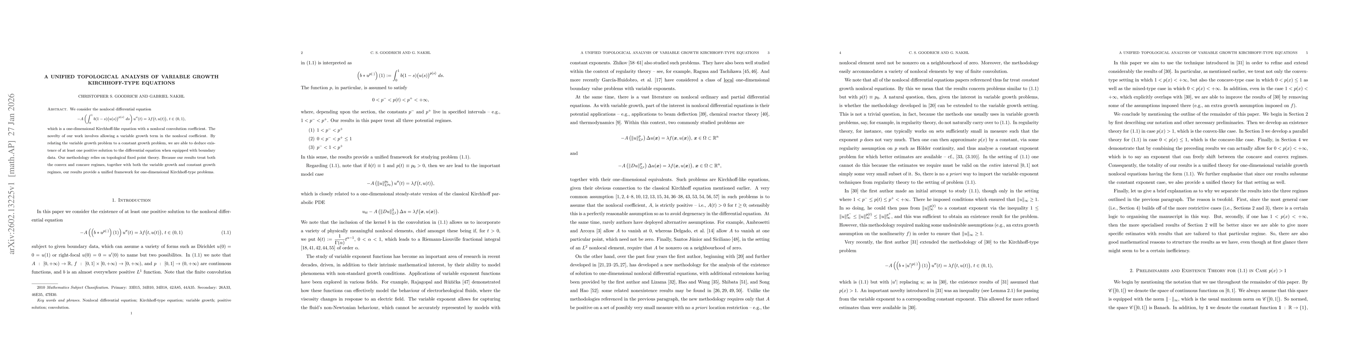 Thumbnail for A Unified Topological Analysis of Variable Growth Kirchhoff-Type Equations