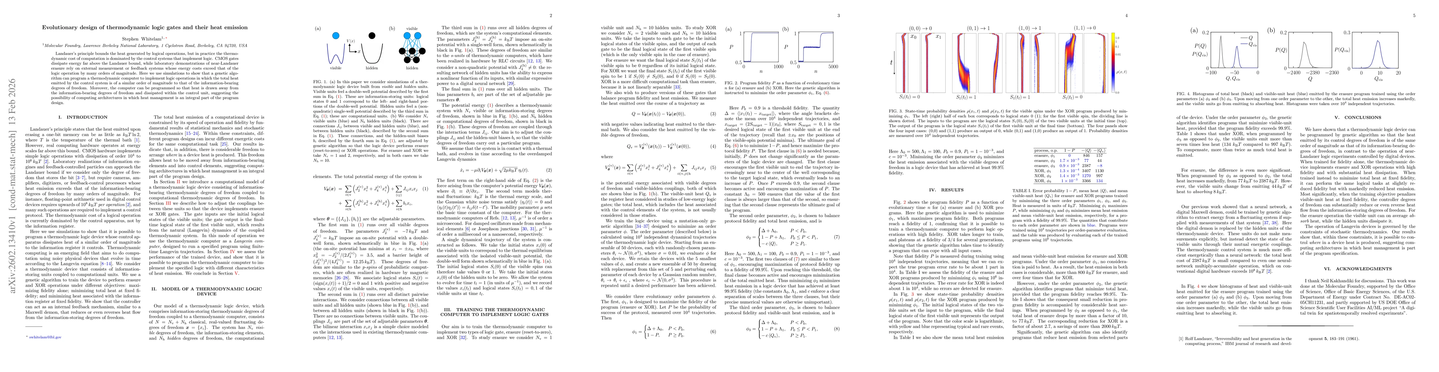 Thumbnail for Evolutionary design of thermodynamic logic gates and their heat emission