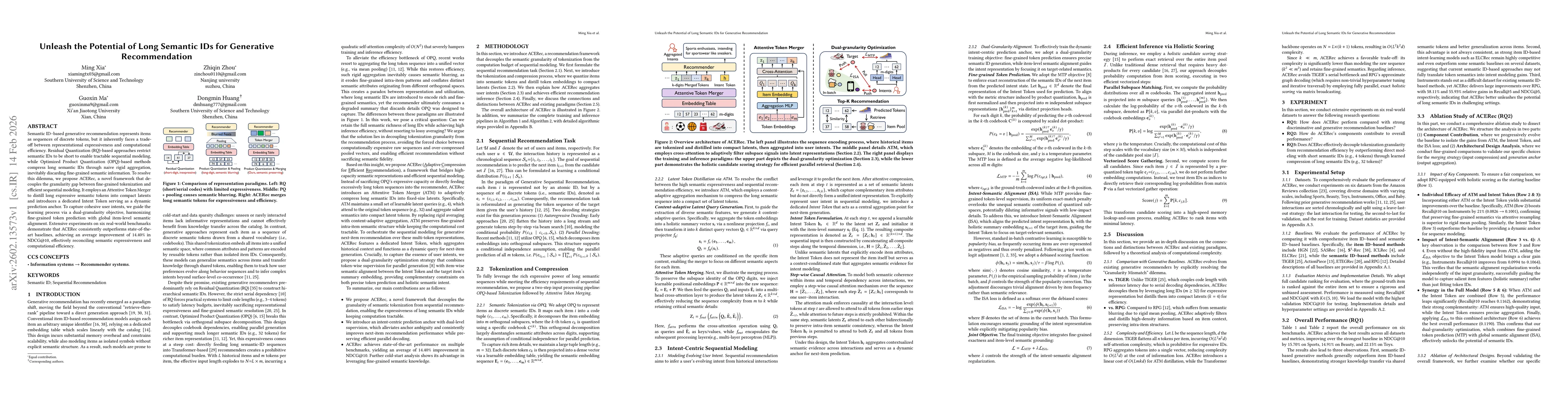 Thumbnail for Unleash the Potential of Long Semantic IDs for Generative Recommendation