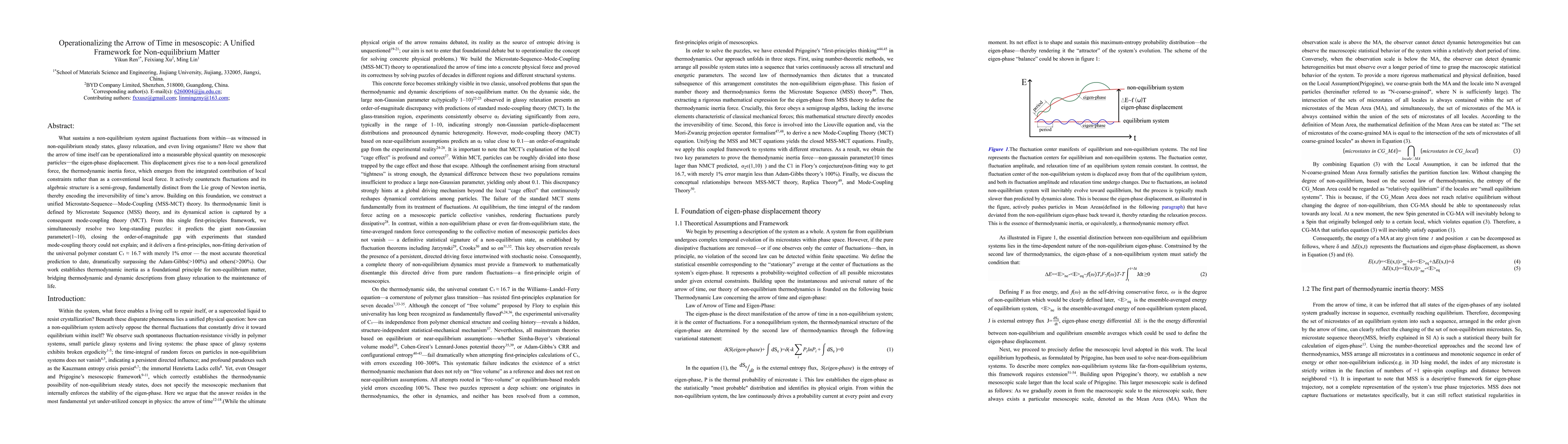 Thumbnail for Operationalizing the Arrow of Time in mesoscopic: A Unified Framework for Non-equilibrium Matter