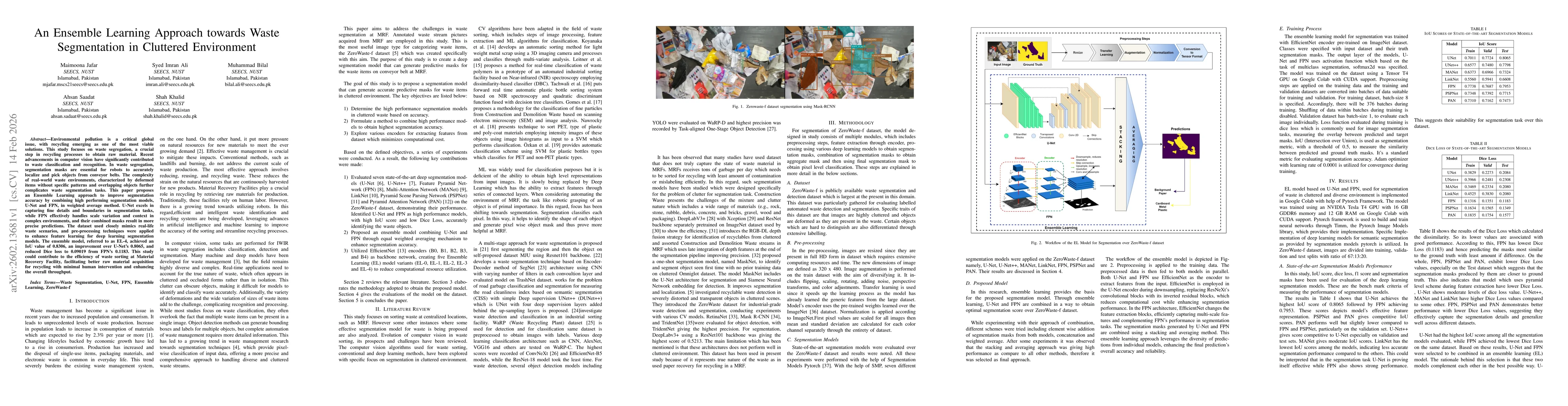 Thumbnail for An Ensemble Learning Approach towards Waste Segmentation in Cluttered Environment