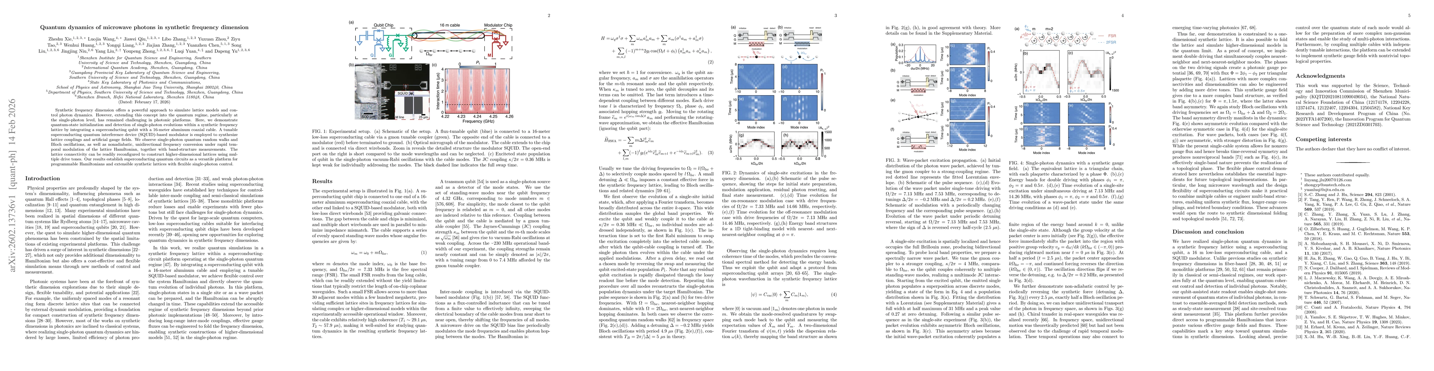 Thumbnail for Quantum dynamics of microwave photons in synthetic frequency dimension