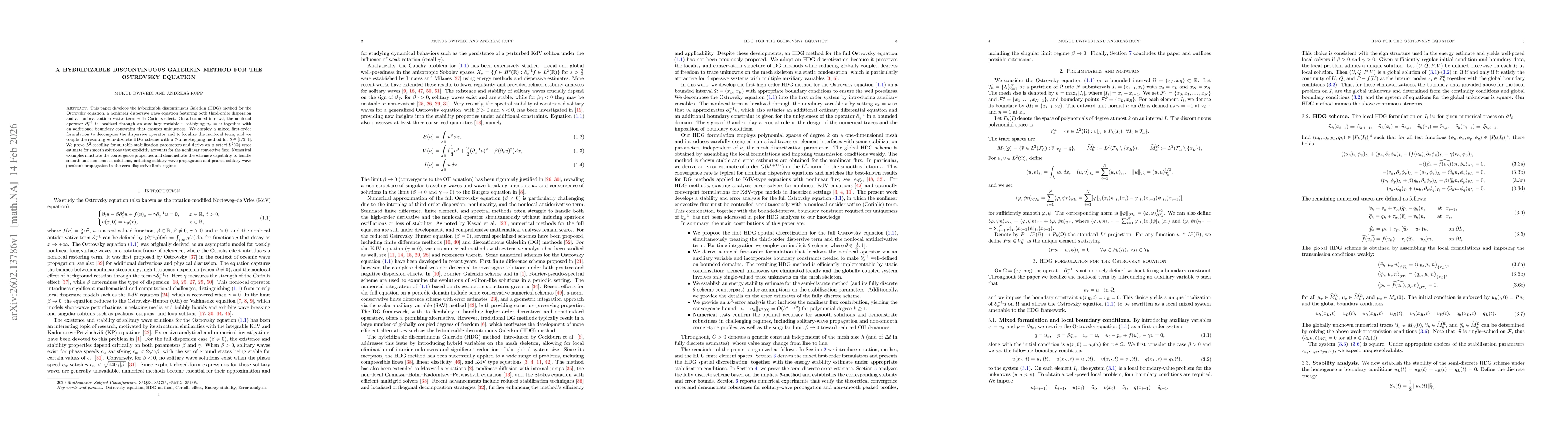 Thumbnail for A hybridizable discontinuous Galerkin method for the Ostrovsky equation
