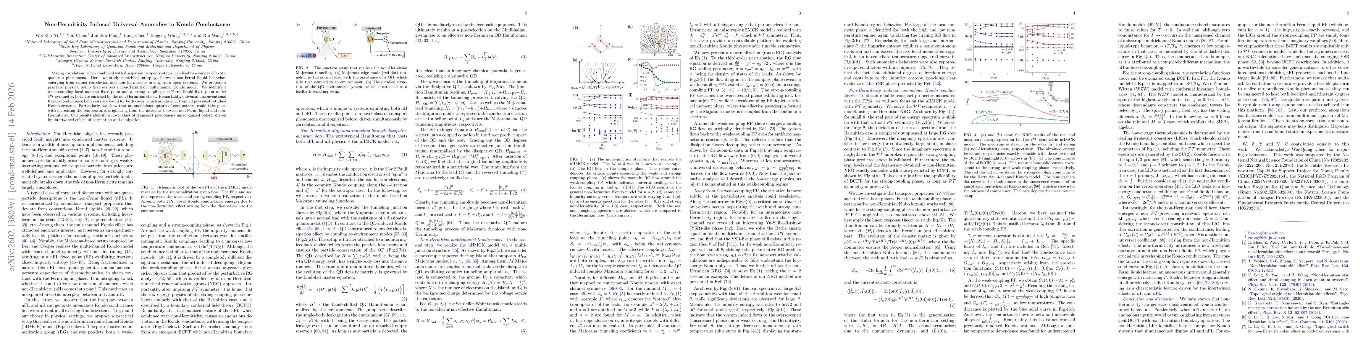Thumbnail for Non-Hermiticity Induced Universal Anomalies in Kondo Conductance