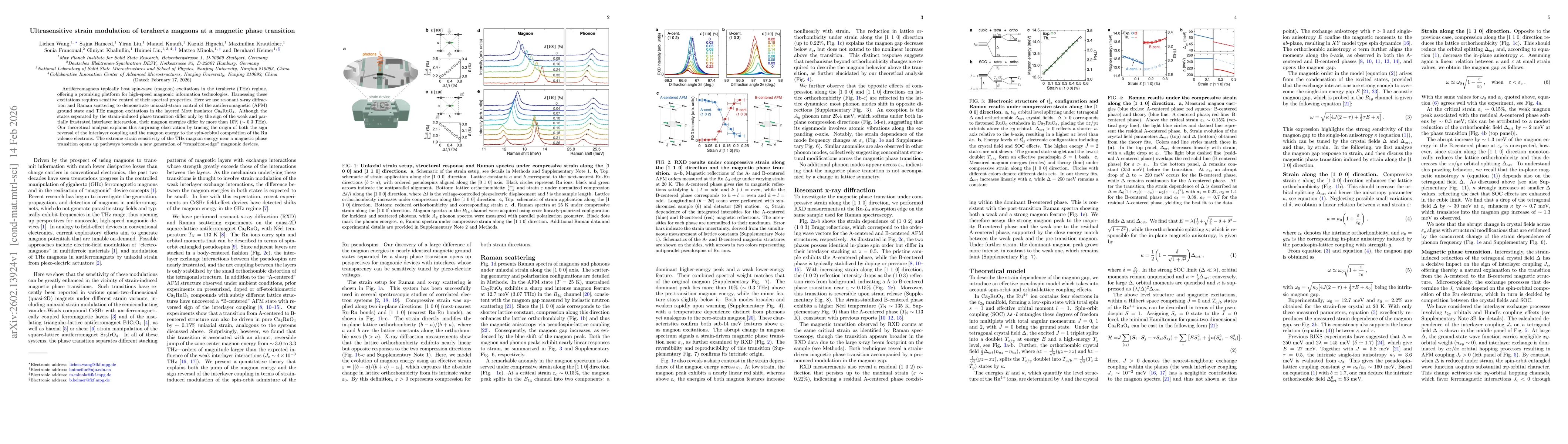 Thumbnail for Ultrasensitive strain modulation of terahertz magnons at a magnetic phase transition