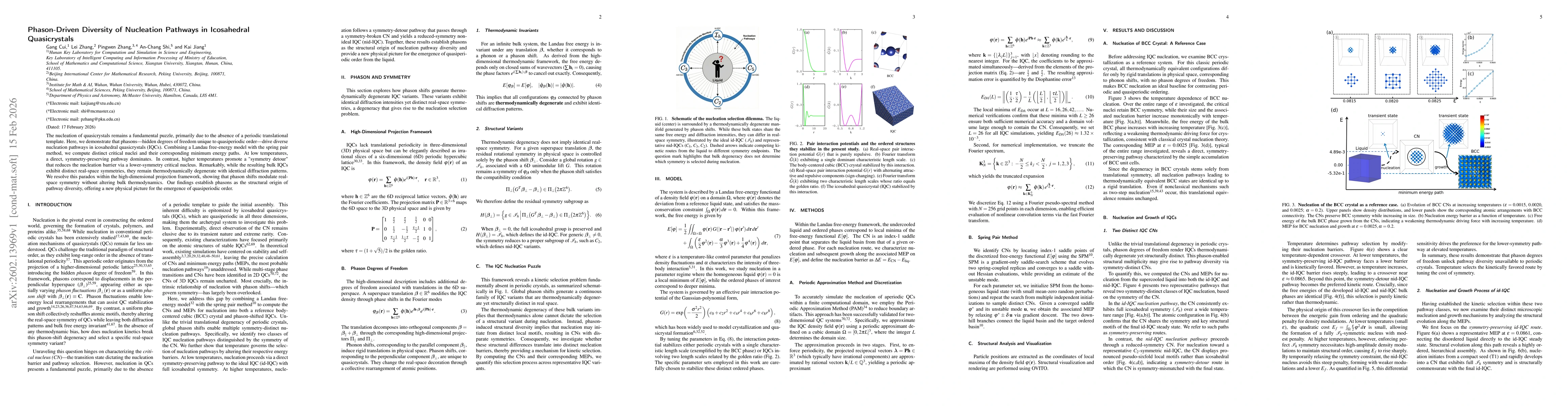 Thumbnail for Phason-Driven Diversity of Nucleation Pathways in Icosahedral Quasicrystals