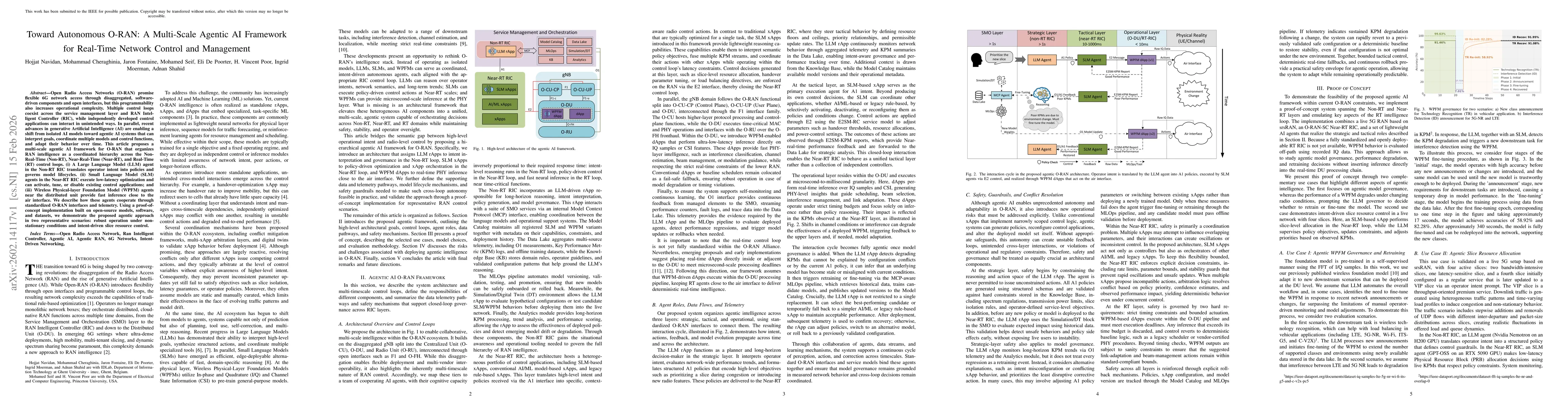 Thumbnail for Toward Autonomous O-RAN: A Multi-Scale Agentic AI Framework for Real-Time Network Control and Management