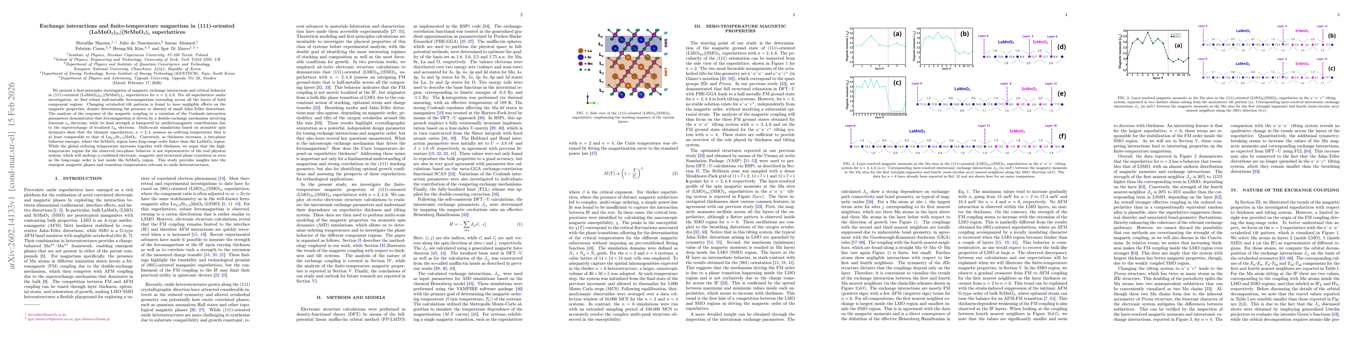 Thumbnail for Exchange interactions and finite-temperature magnetism in (111)-oriented (LaMnO$_3$)$_{2n}$|(SrMnO$_3$)$_n$ superlattices