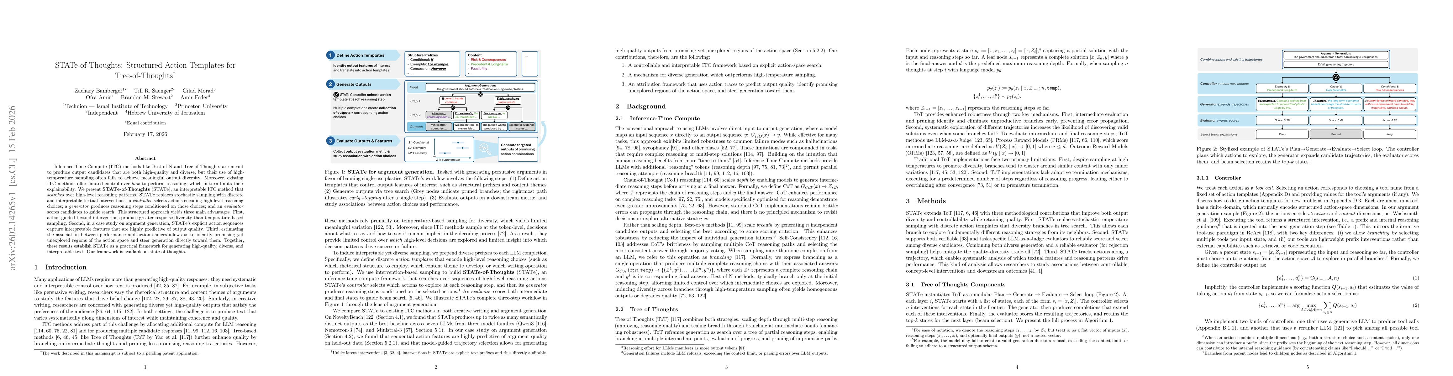 Thumbnail for STATe-of-Thoughts: Structured Action Templates for Tree-of-Thoughts