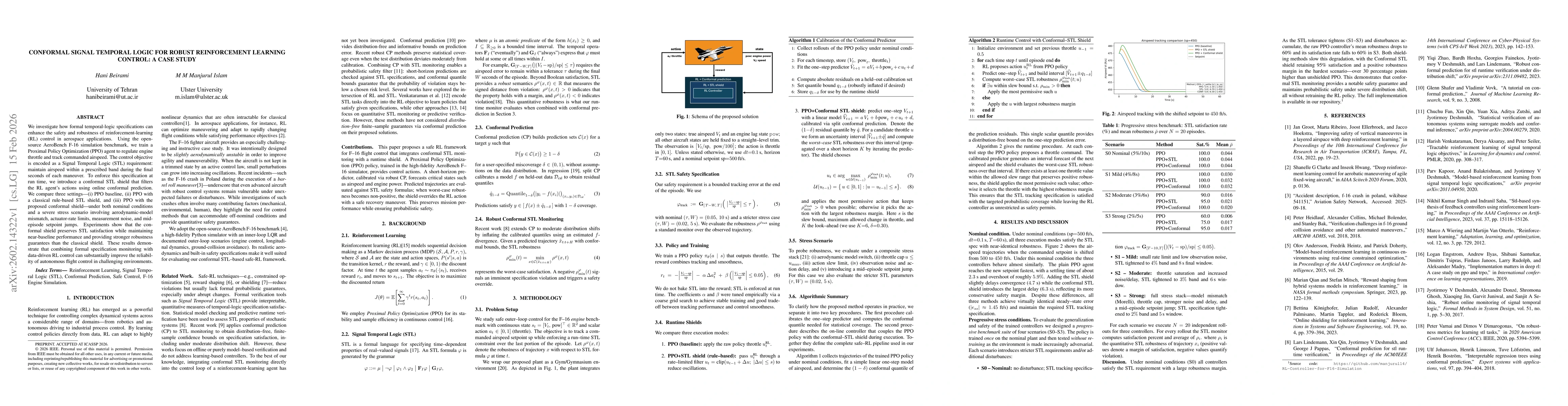 Thumbnail for Conformal Signal Temporal Logic for Robust Reinforcement Learning Control: A Case Study