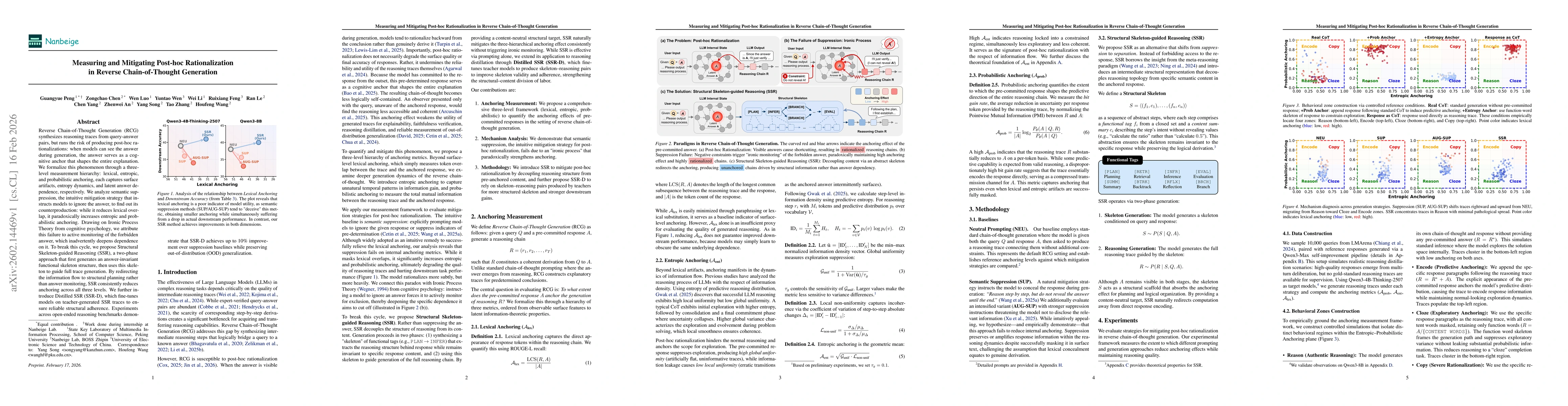 Thumbnail for Measuring and Mitigating Post-hoc Rationalization in Reverse Chain-of-Thought Generation