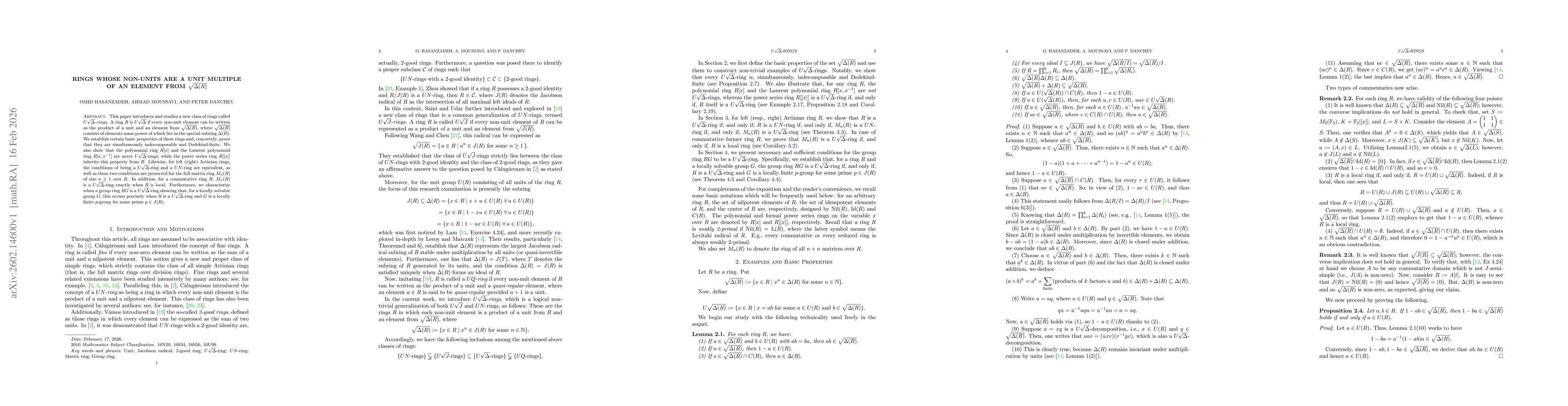 Thumbnail for Rings whose Non-Units are a Unit Multiple of an Element from $\sqrt{Δ(R)}$