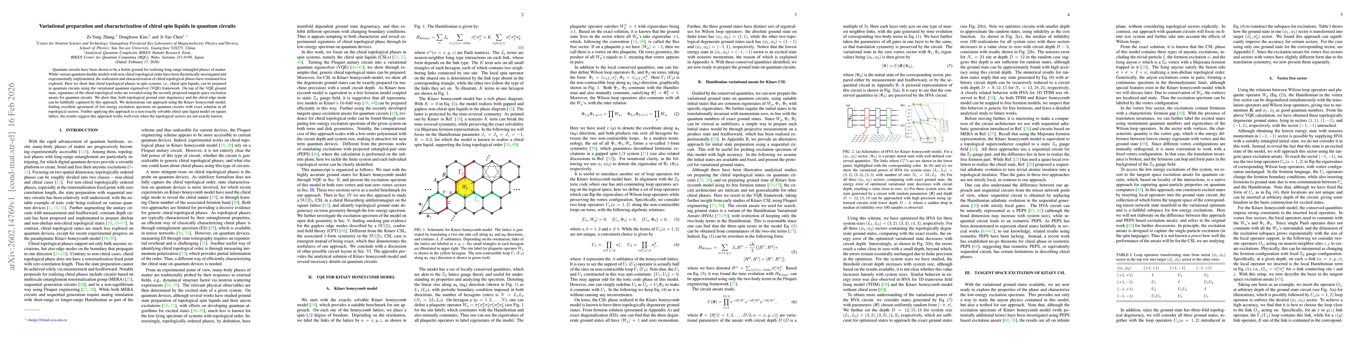 Thumbnail for Variational preparation and characterization of chiral spin liquids in quantum circuits