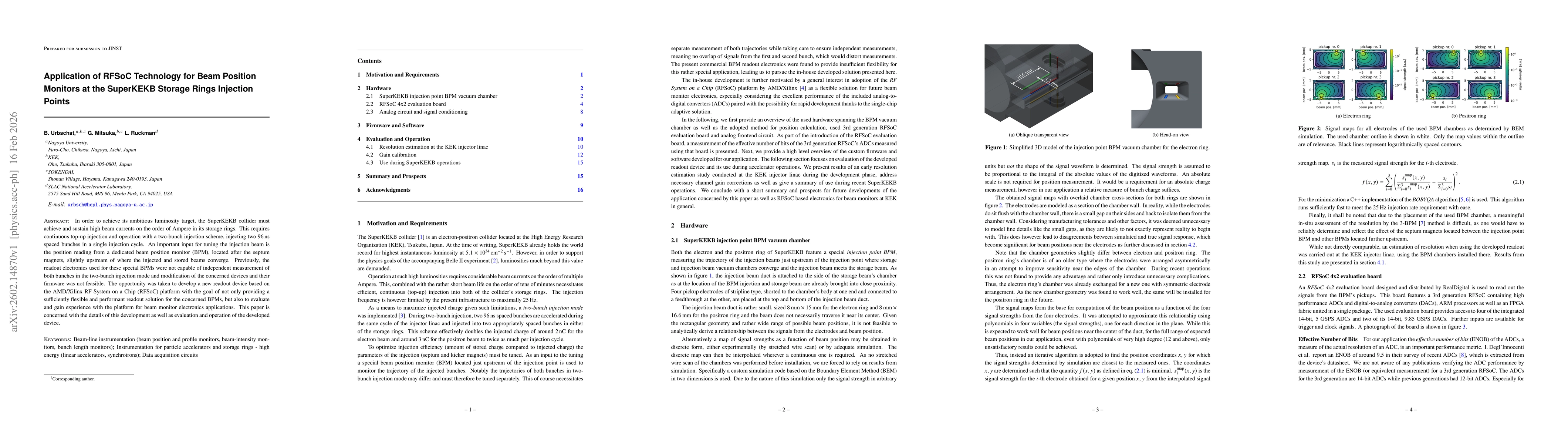 Thumbnail for Application of RFSoC Technology for Beam Position Monitors at the SuperKEKB Storage Rings Injection Points
