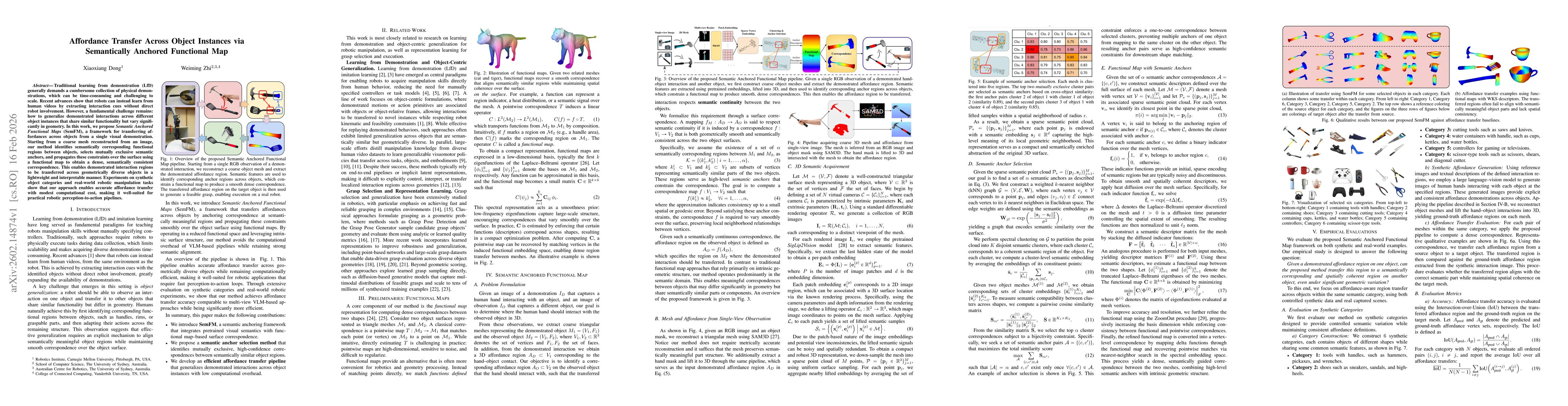 Thumbnail for Affordance Transfer Across Object Instances via Semantically Anchored Functional Map