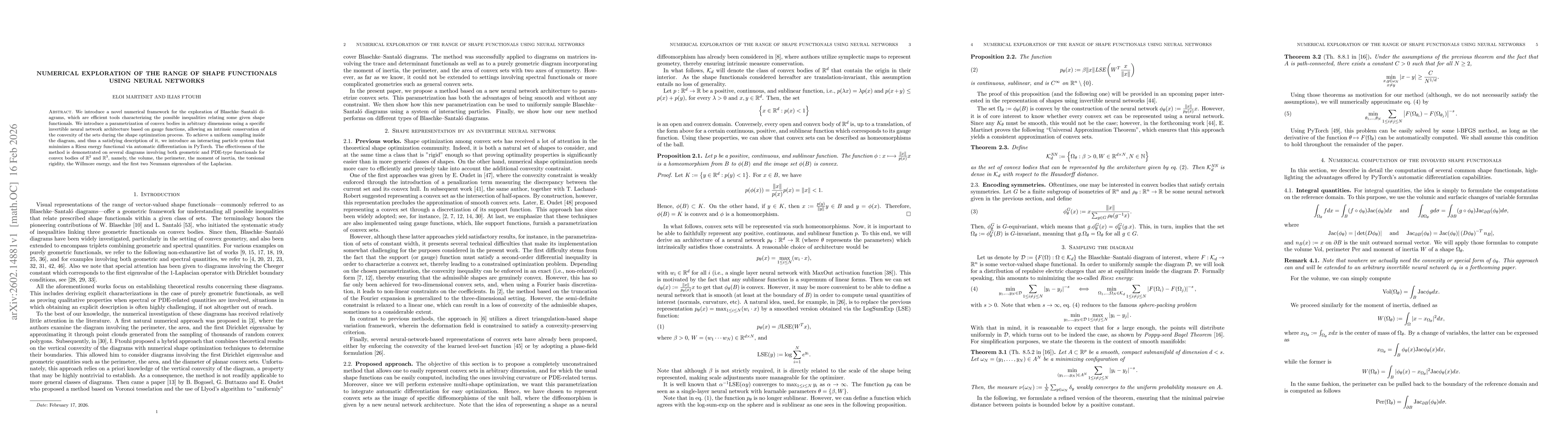 Thumbnail for Numerical exploration of the range of shape functionals using neural networks