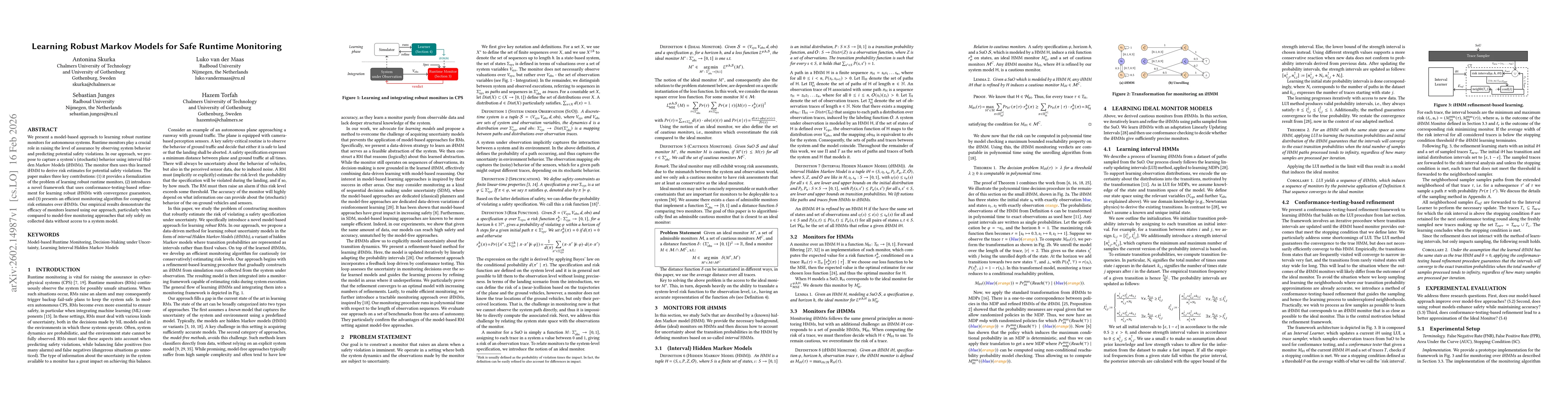 Thumbnail for Learning Robust Markov Models for Safe Runtime Monitoring