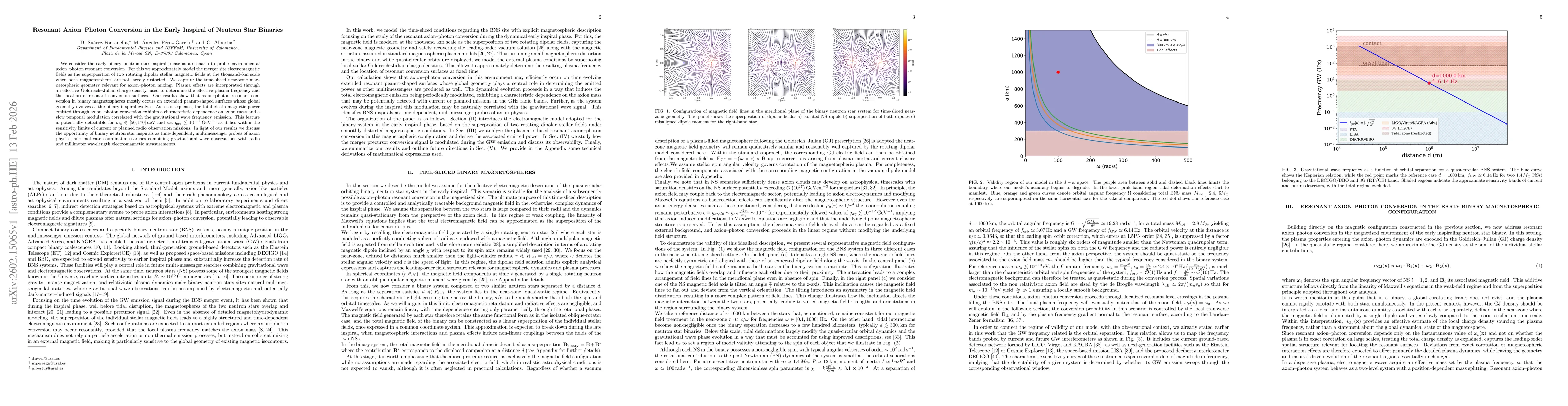 Thumbnail for Resonant Axion-Photon Conversion in the Early Inspiral of Neutron Star Binaries