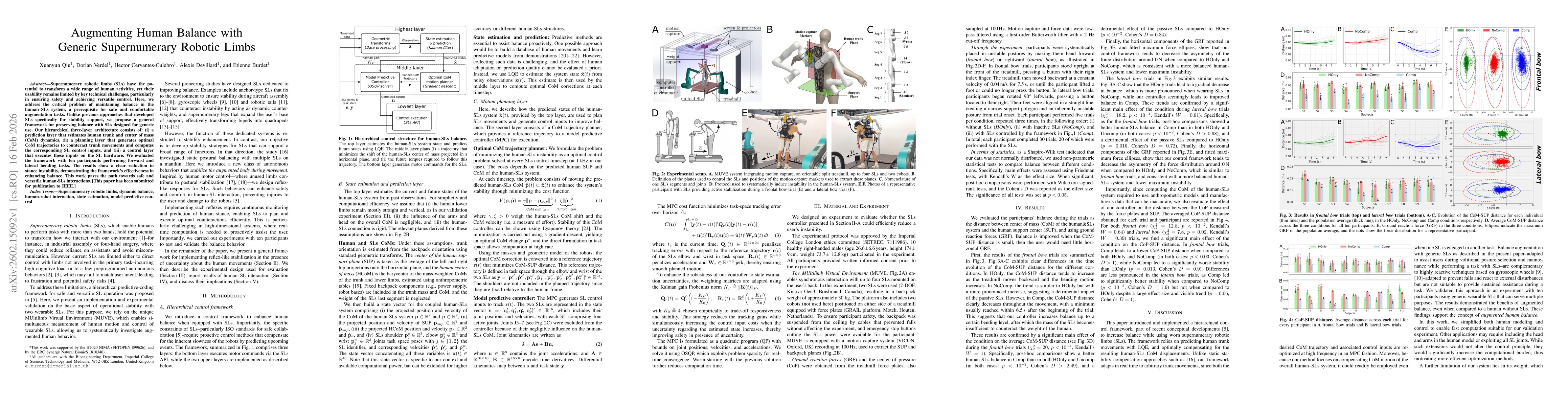 Thumbnail for Augmenting Human Balance with Generic Supernumerary Robotic Limbs
