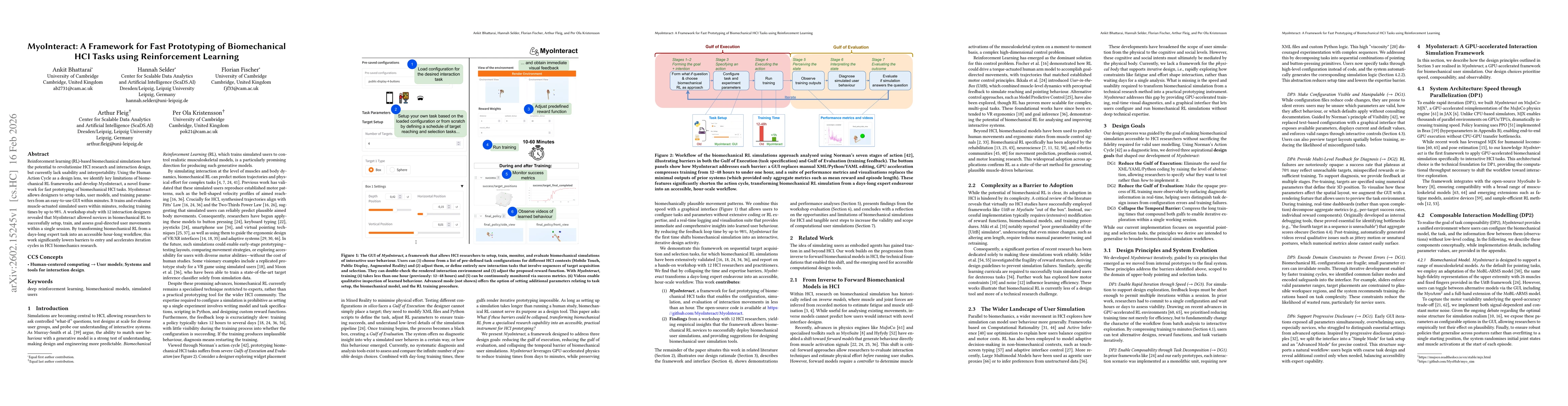 Thumbnail for MyoInteract: A Framework for Fast Prototyping of Biomechanical HCI Tasks using Reinforcement Learning