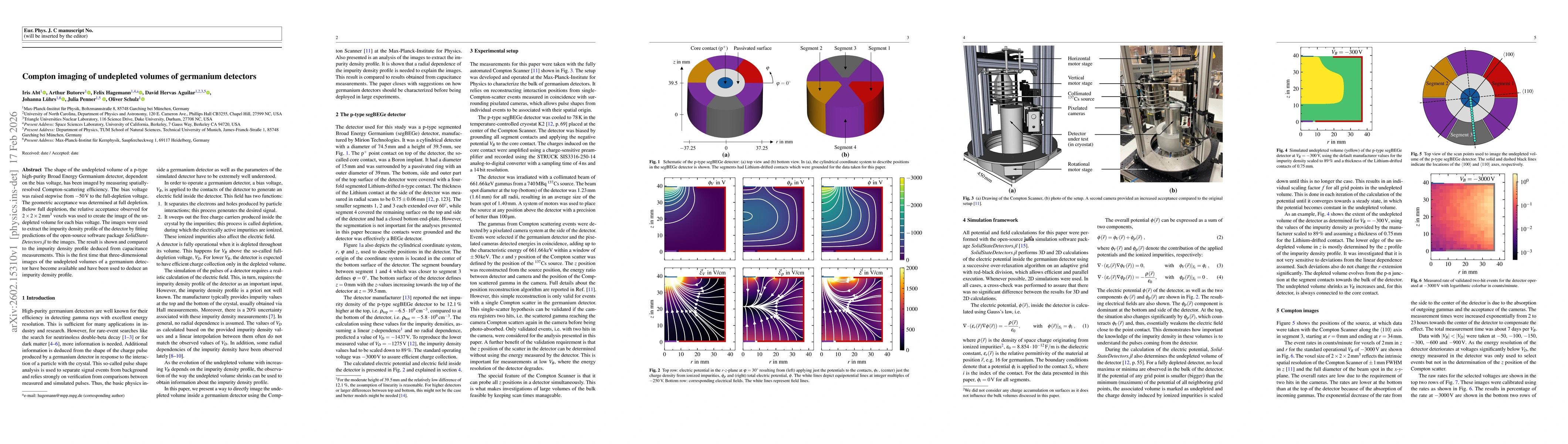 Thumbnail for Compton imaging of undepleted volumes of germanium detectors