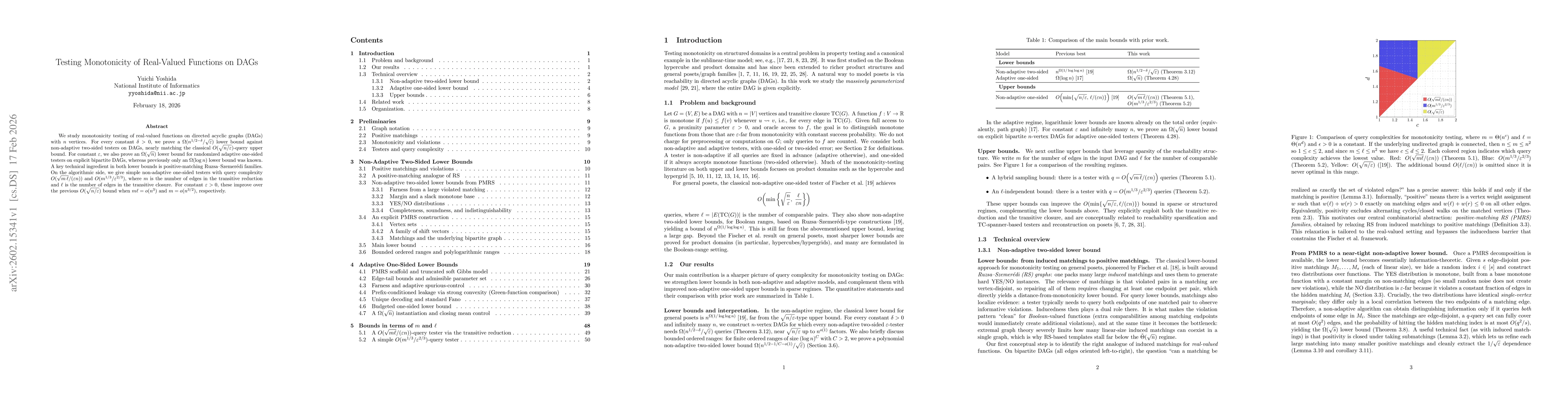 Thumbnail for Testing Monotonicity of Real-Valued Functions on DAGs