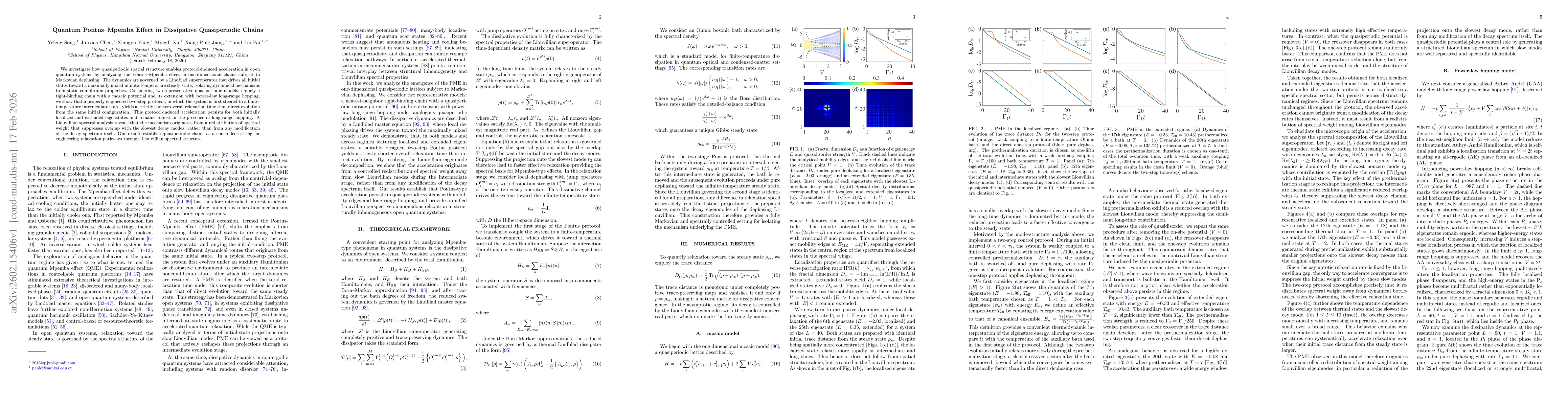 Thumbnail for Quantum Pontus--Mpemba Effect in Dissipative Quasiperiodic Chains