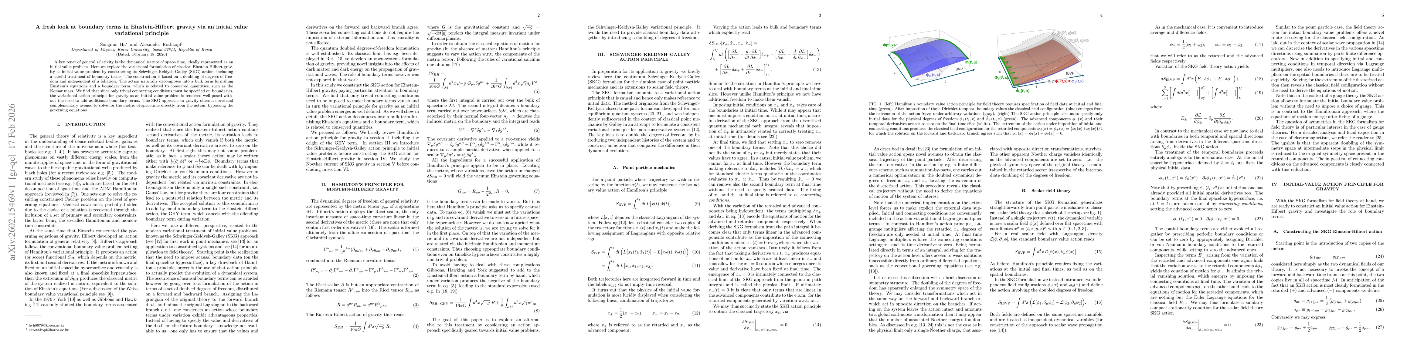 Thumbnail for A fresh look at boundary terms in Einstein-Hilbert gravity via an initial value variational principle