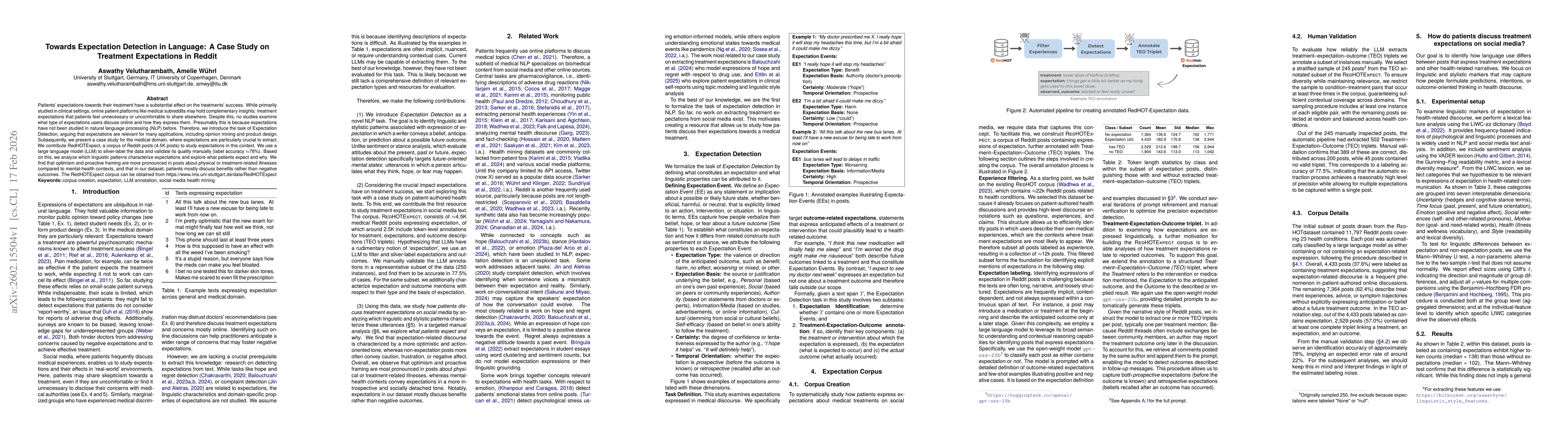 Thumbnail for Towards Expectation Detection in Language: A Case Study on Treatment Expectations in Reddit