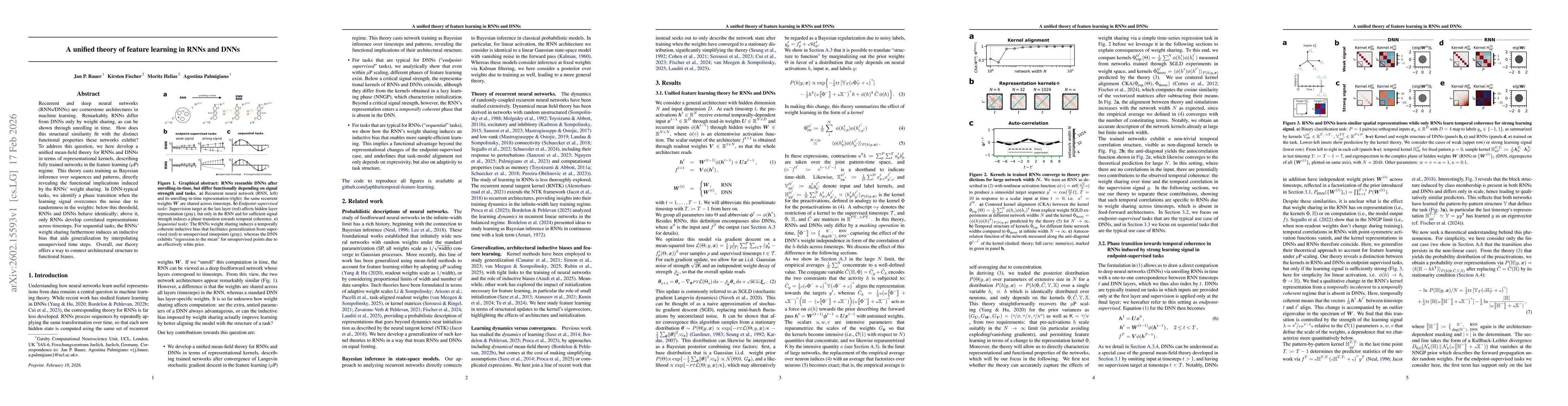 Thumbnail for A unified theory of feature learning in RNNs and DNNs