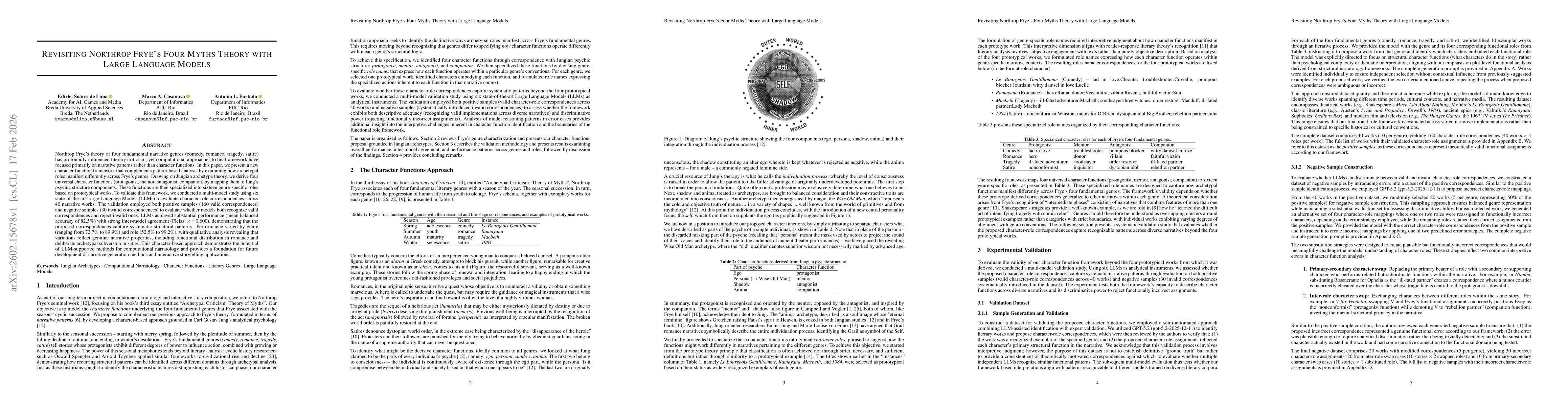 Thumbnail for Revisiting Northrop Frye's Four Myths Theory with Large Language Models