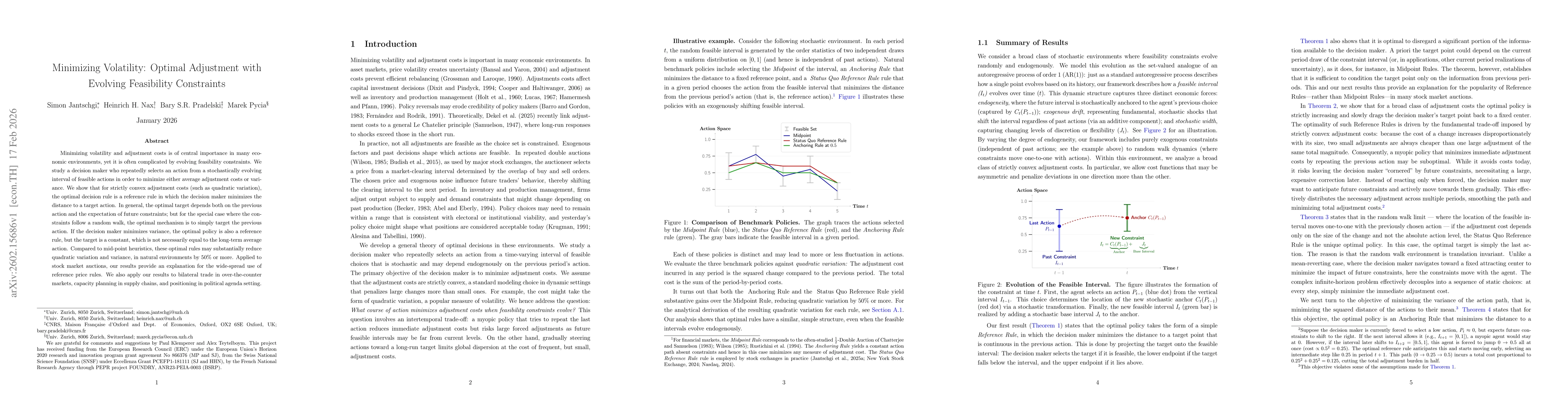 Thumbnail for Minimizing Volatility: Optimal Adjustment with Evolving Feasibility Constraints
