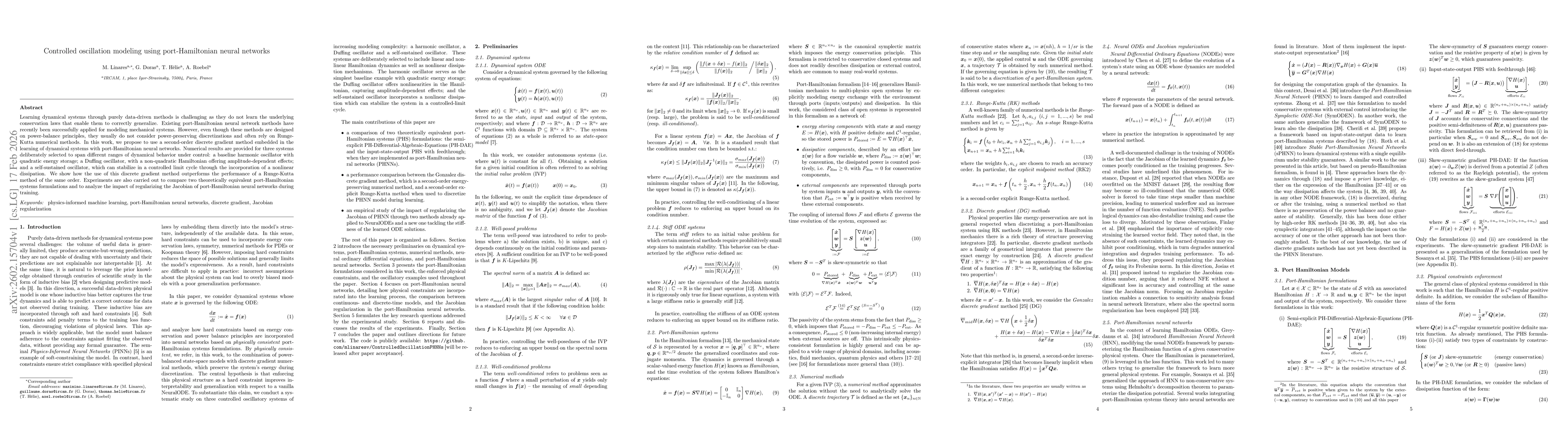 Thumbnail for Controlled oscillation modeling using port-Hamiltonian neural networks
