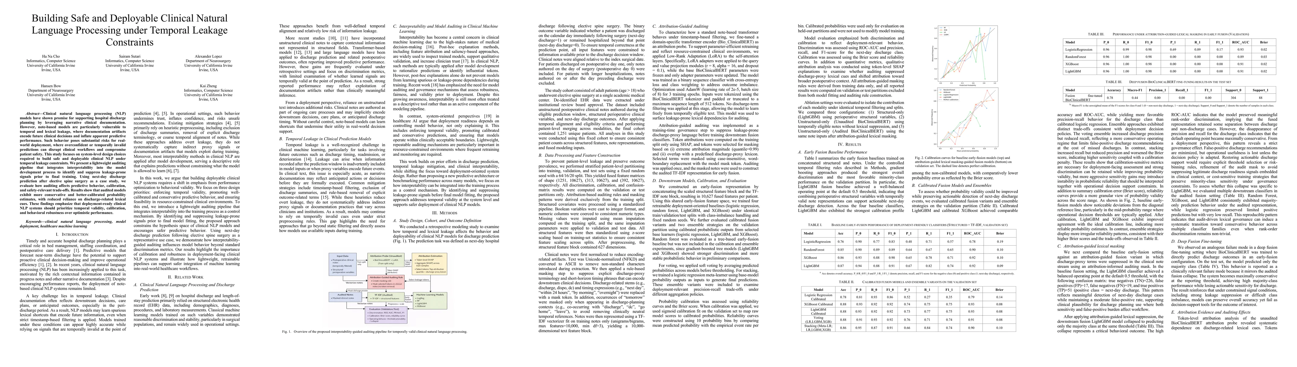 Thumbnail for Building Safe and Deployable Clinical Natural Language Processing under Temporal Leakage Constraints