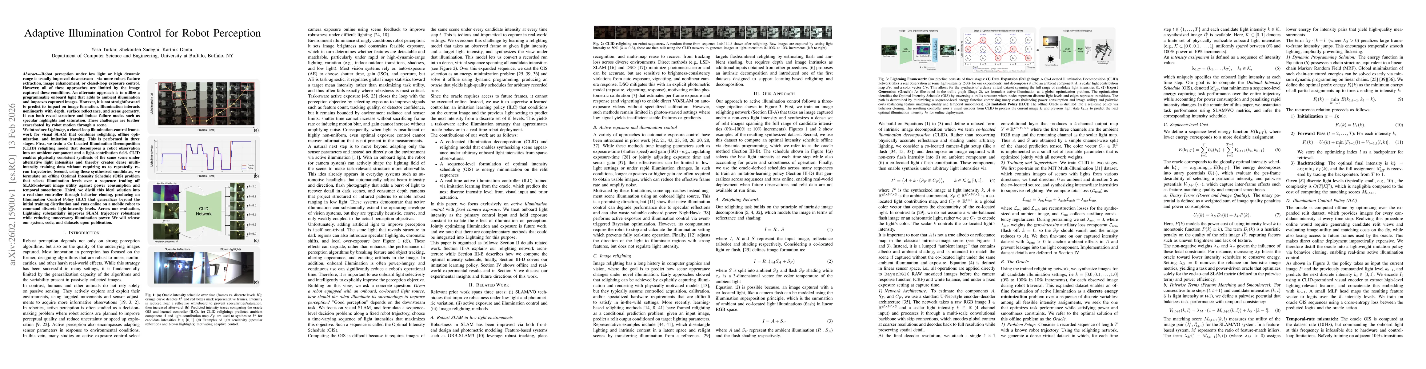 Thumbnail for Adaptive Illumination Control for Robot Perception
