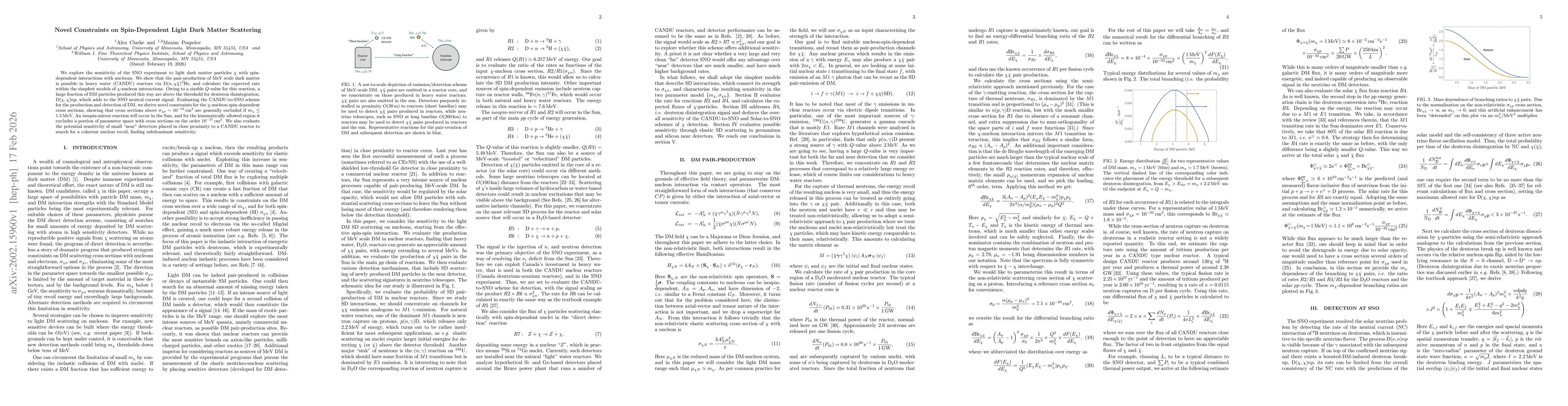 Thumbnail for Novel Constraints on Spin-Dependent Light Dark Matter Scattering
