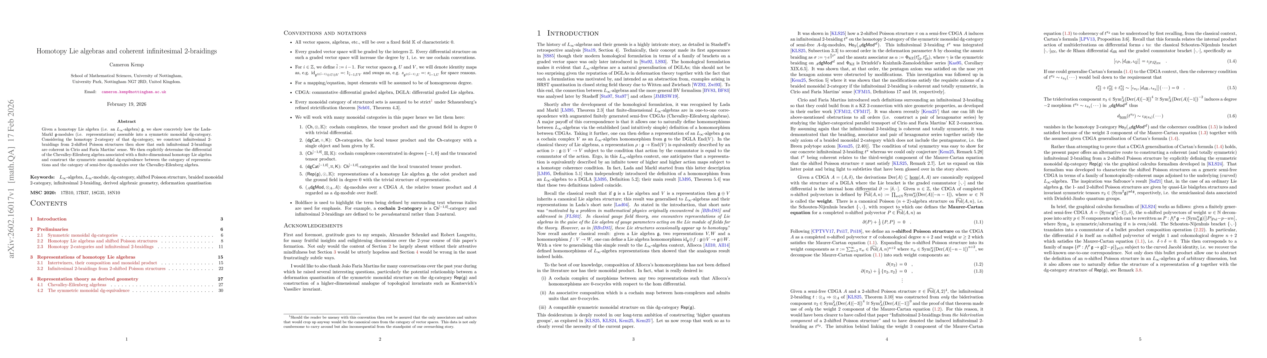 Thumbnail for Homotopy Lie algebras and coherent infinitesimal 2-braidings