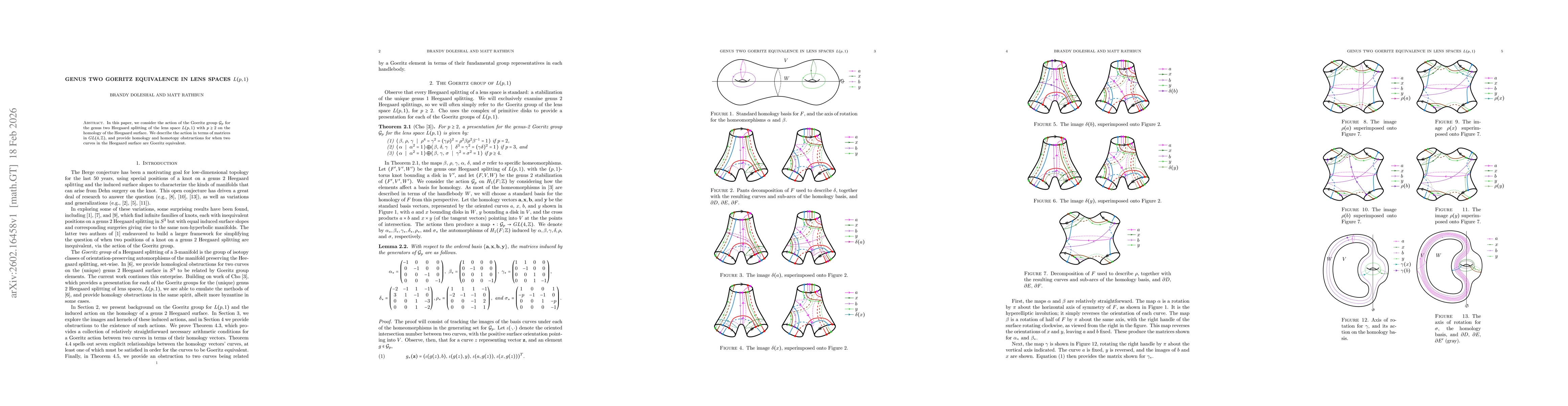 Thumbnail for Genus two Goeritz equivalence in lens spaces $L(p,1)$