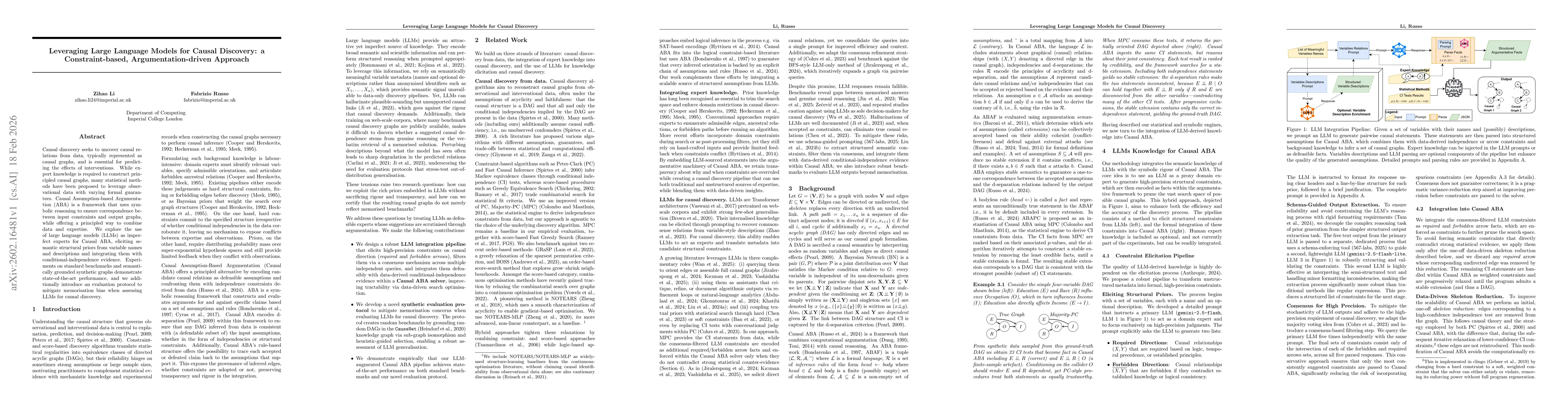 Thumbnail for Leveraging Large Language Models for Causal Discovery: a Constraint-based, Argumentation-driven Approach