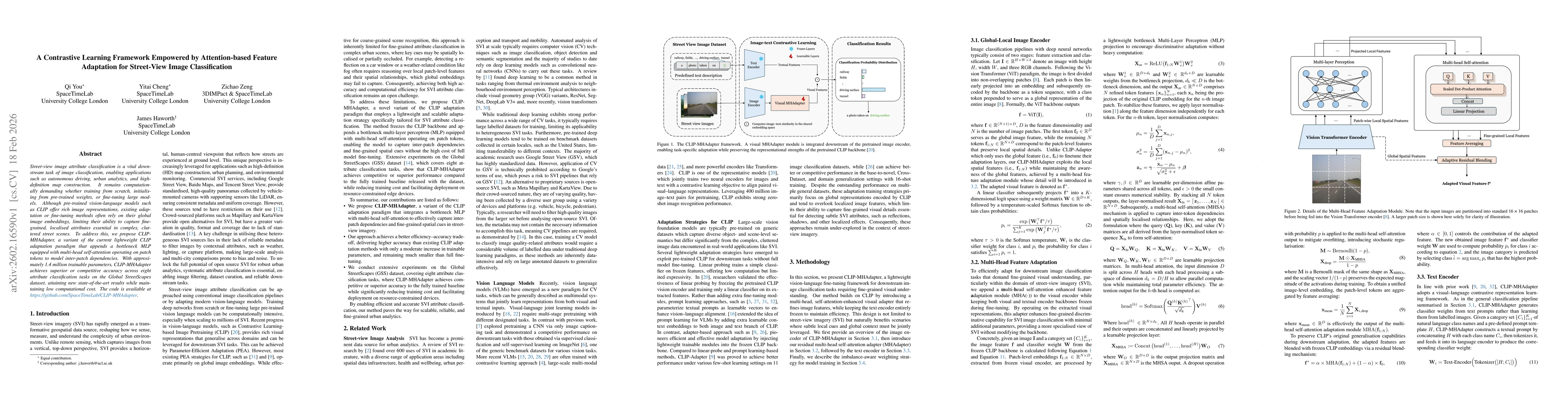Thumbnail for A Contrastive Learning Framework Empowered by Attention-based Feature Adaptation for Street-View Image Classification