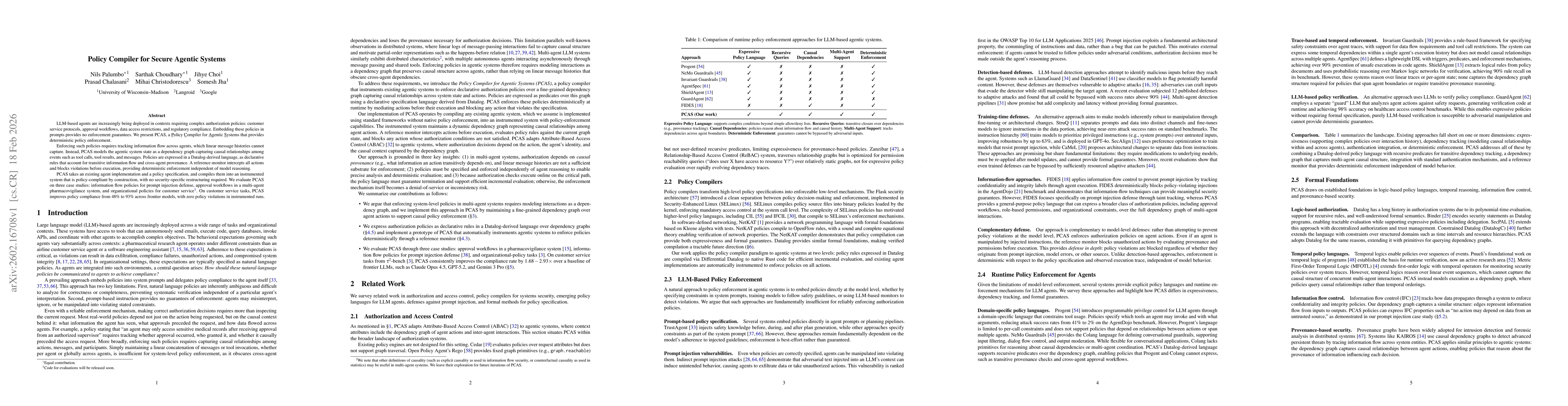 Thumbnail for Policy Compiler for Secure Agentic Systems