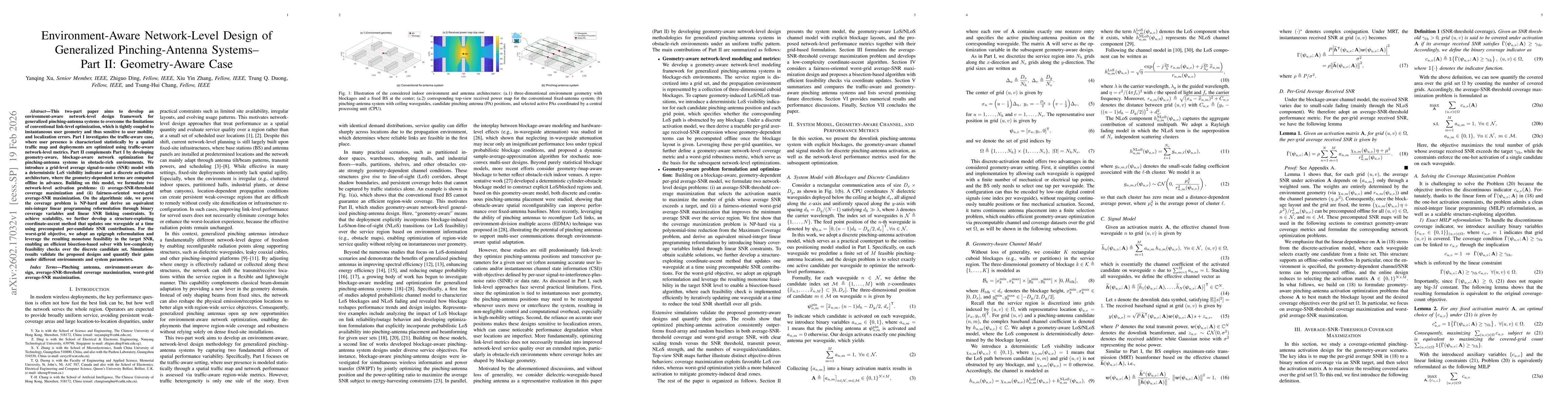 Thumbnail for Environment-Aware Network-Level Design of Generalized Pinching-Antenna Systems--Part II: Geometry-Aware Case