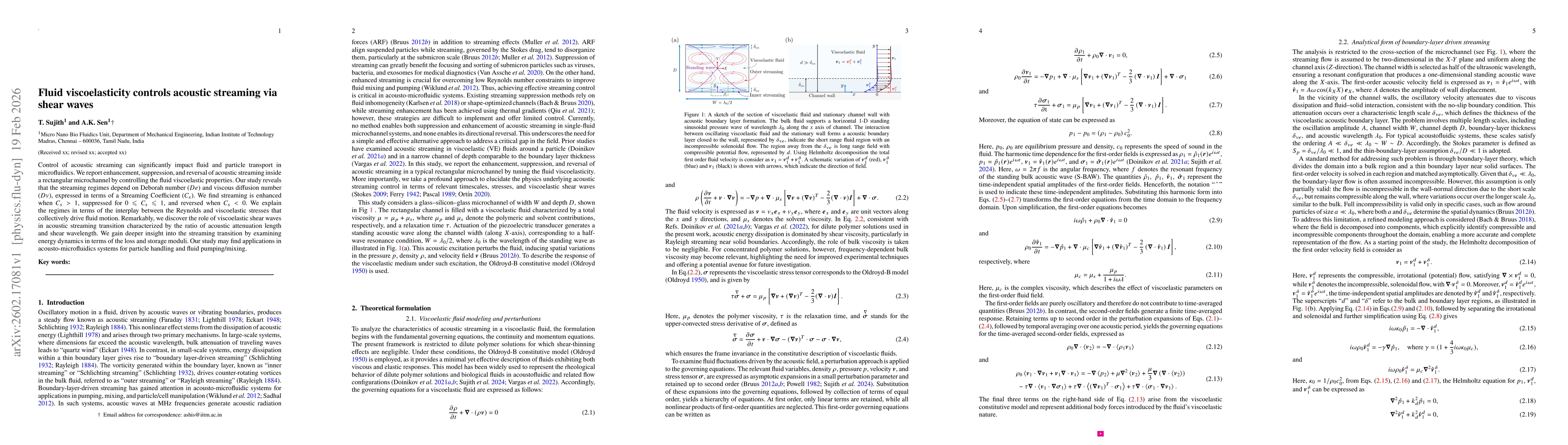 Thumbnail for Fluid viscoelasticity controls acoustic streaming via shear waves