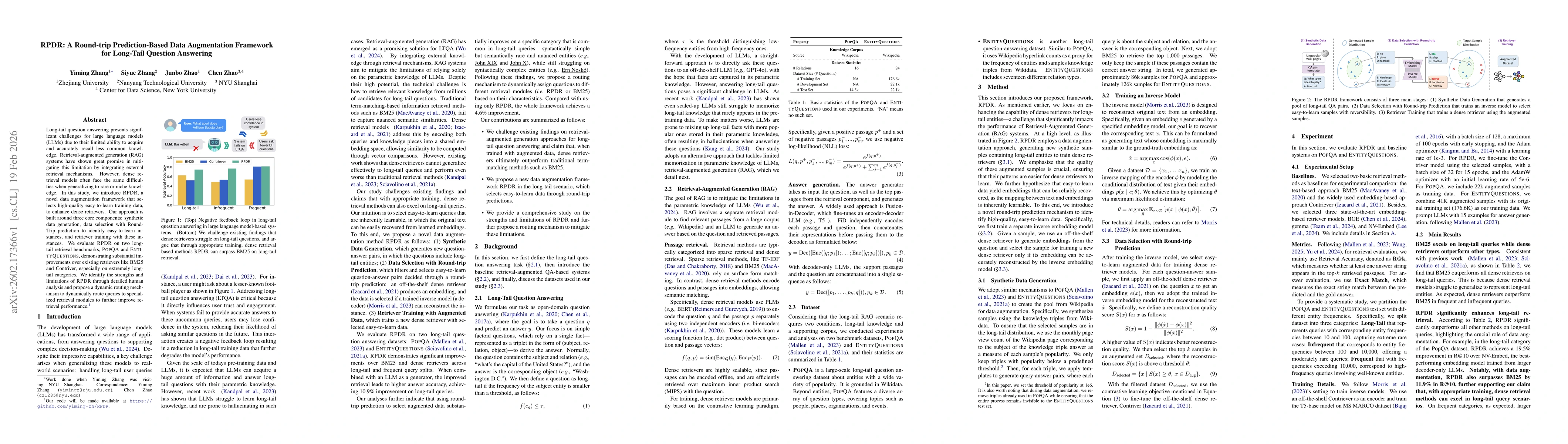 Thumbnail for RPDR: A Round-trip Prediction-Based Data Augmentation Framework for Long-Tail Question Answering