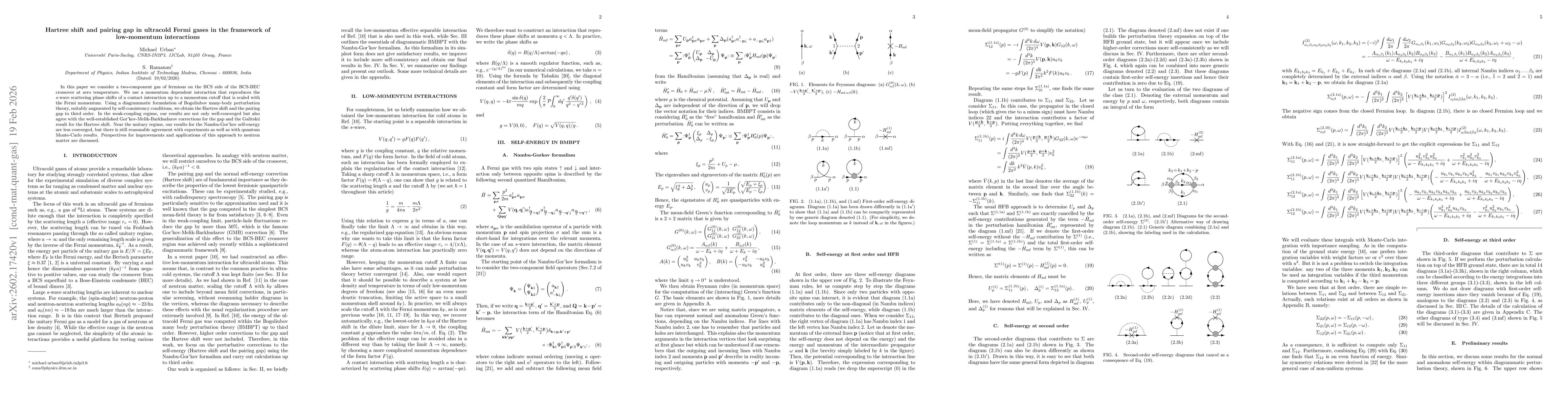 Thumbnail for Hartree shift and pairing gap in ultracold Fermi gases in the framework of low-momentum interactions