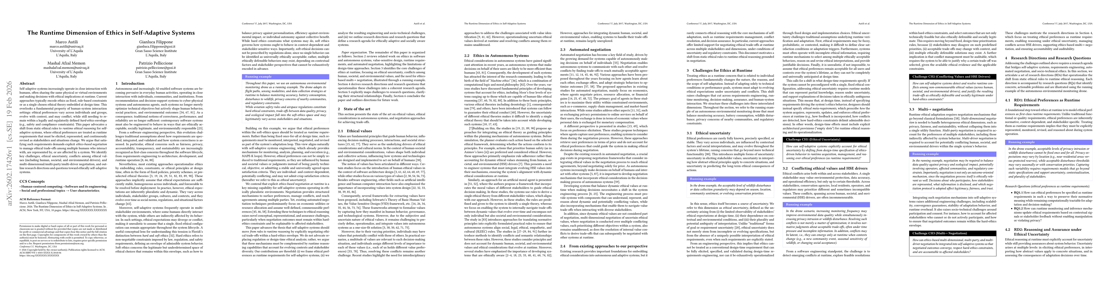 Thumbnail for The Runtime Dimension of Ethics in Self-Adaptive Systems