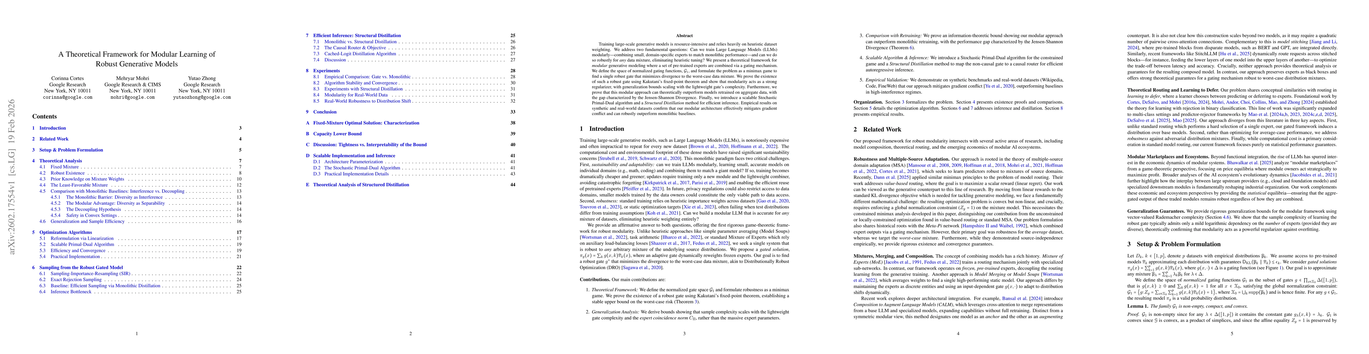 Thumbnail for A Theoretical Framework for Modular Learning of Robust Generative Models