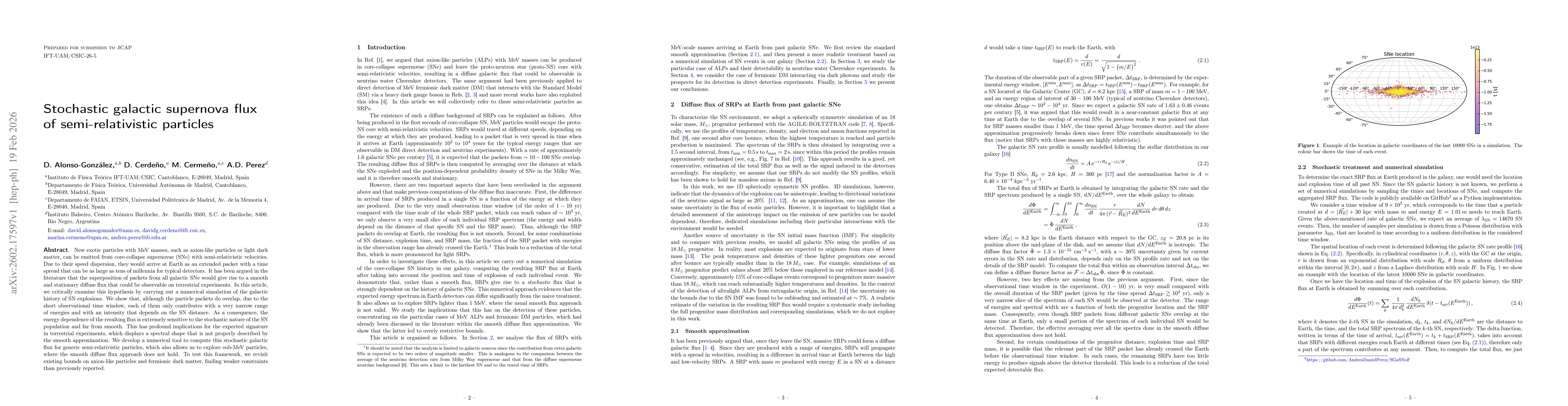 Thumbnail for Stochastic galactic supernova flux of semi-relativistic particles